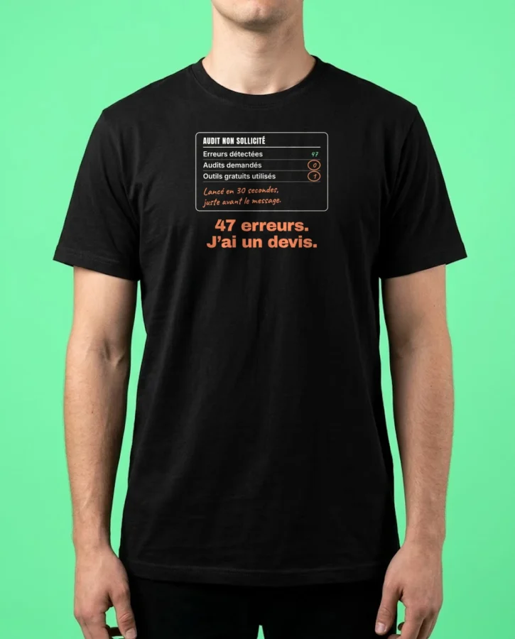 J’ai jeté un œil à votre site – T-shirts