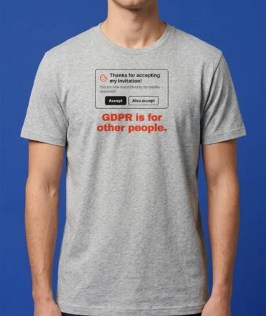 Auto-subscribed to my newsletter – T-shirts