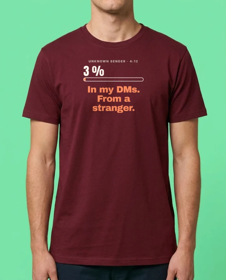 4-minute voice note – T-shirts