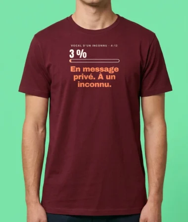 Message vocal de 4 minutes – T-shirts