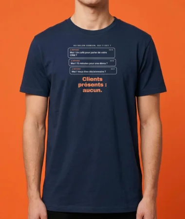 Je serai au salon, qui y est ? – T-shirts