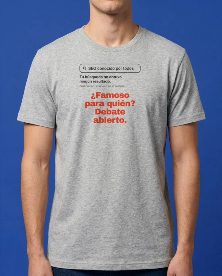 Selfi con alguien famoso – Camisetas