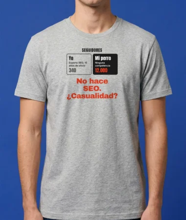 Mi perro tiene más seguidores que yo – Camisetas