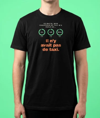 Le chauffeur de taxi m’a parlé de Core Web Vitals – T-shirts