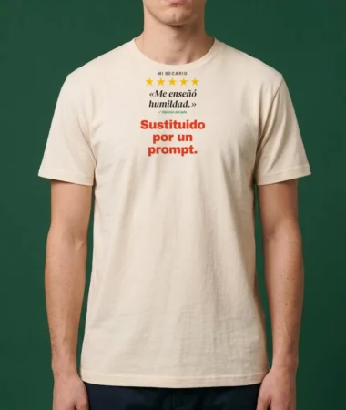 Mi becario me enseñó humildad – Camisetas