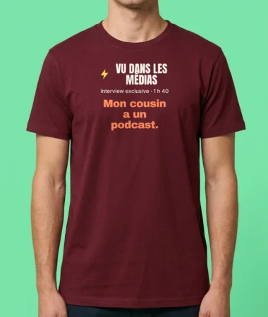 Interviewé par un média – T-shirts