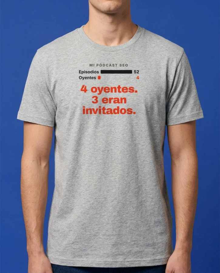 Pódcast SEO – Camisetas