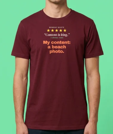 Sunset quote – T-shirts