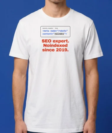 The expert’s website – T-shirts