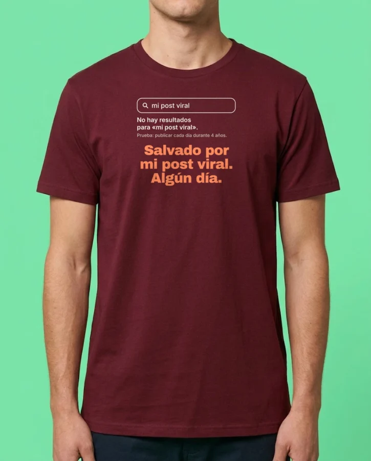 Salvado por un post viral – Camisetas