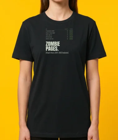 Zombie pages – T-shirts