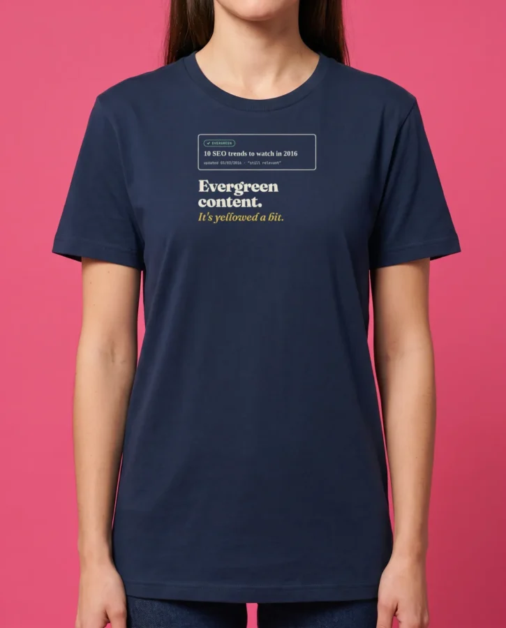 Evergreen since 2016 – T-shirts