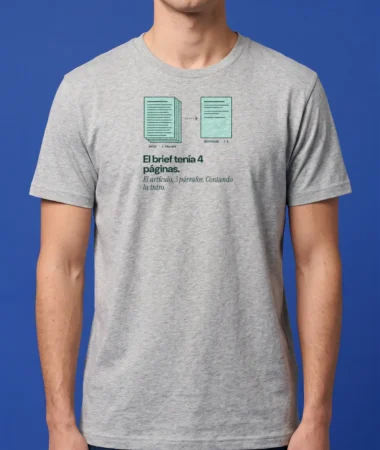 Brief de 4 páginas – Camisetas