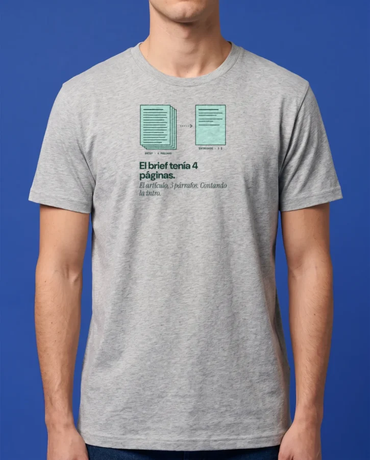 Brief de 4 páginas – Camisetas