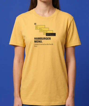 The hamburger – T-shirts