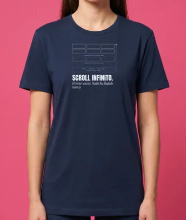 Footer inalcanzable – Camisetas