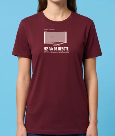 Rebote del 92 % – Camisetas
