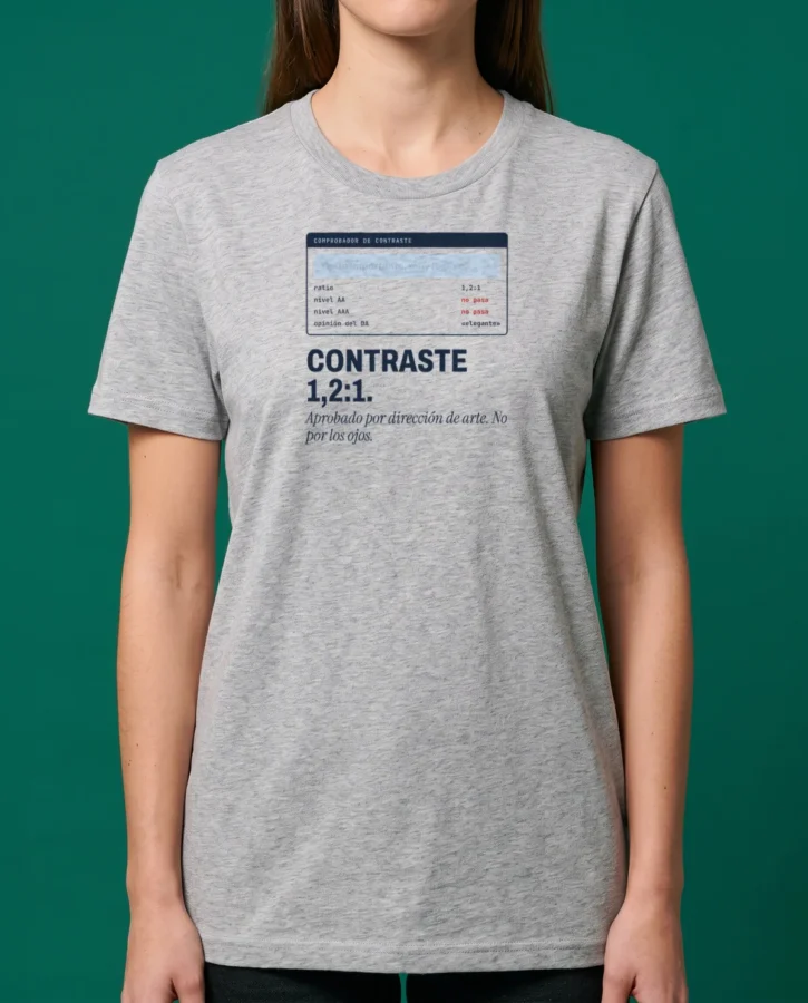Contraste 1,2:1 – Camisetas