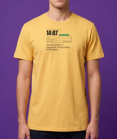 14 min on page – T-shirts