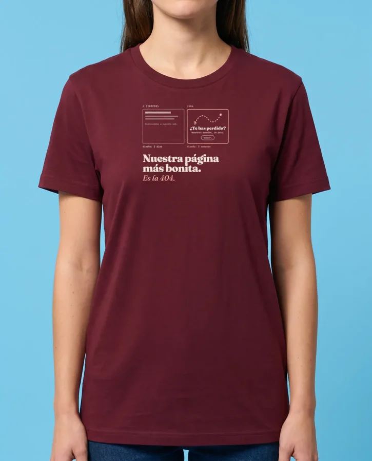 Mi 404 es más bonita – Camisetas