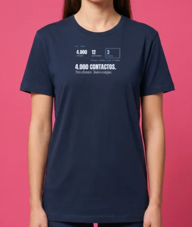 4.000 contactos – Camisetas