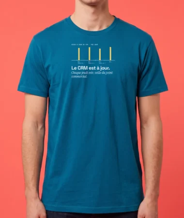 CRM à jour la veille – T-shirts