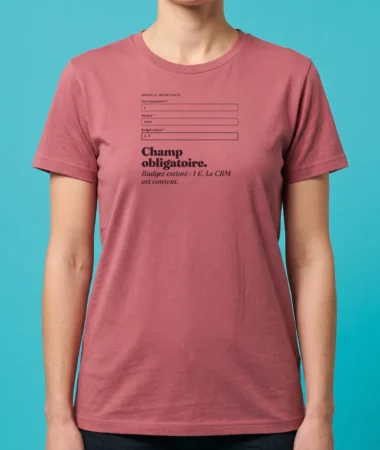 Budget estimé : 1 € – T-shirts