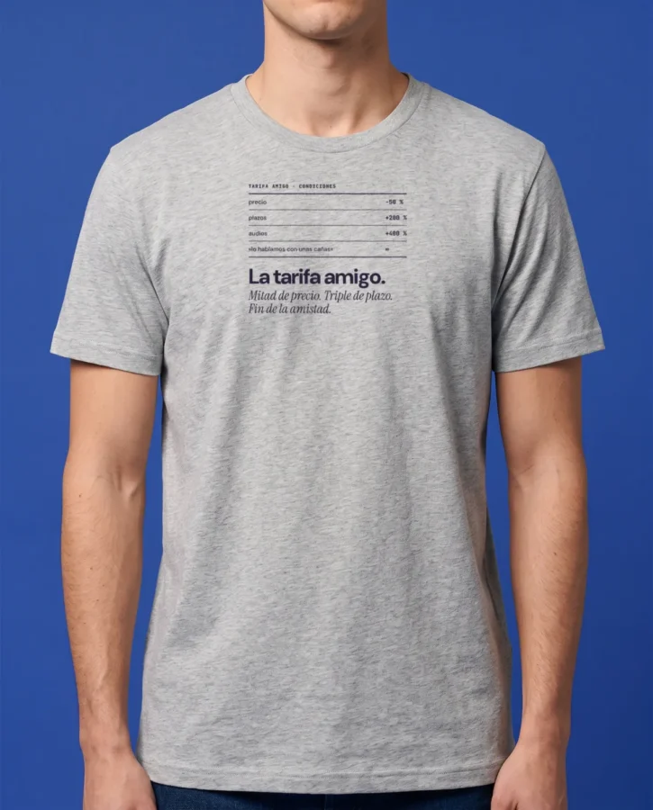 Tarifa amigo – Camisetas
