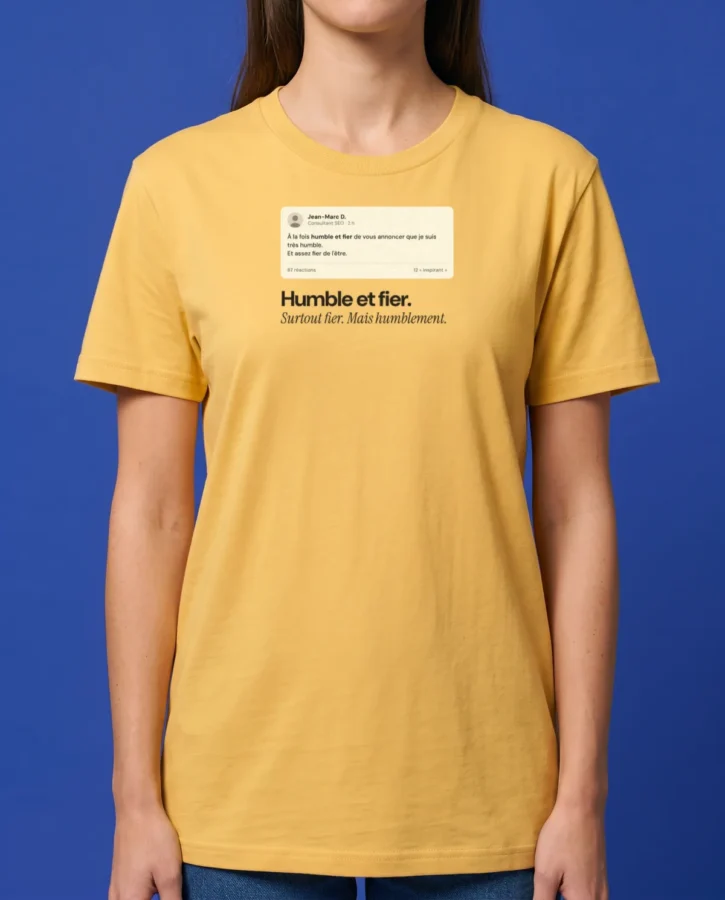 Humble et fier – T-shirts