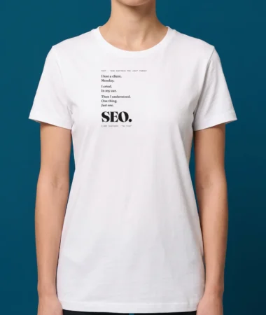 One sentence per line – T-shirts