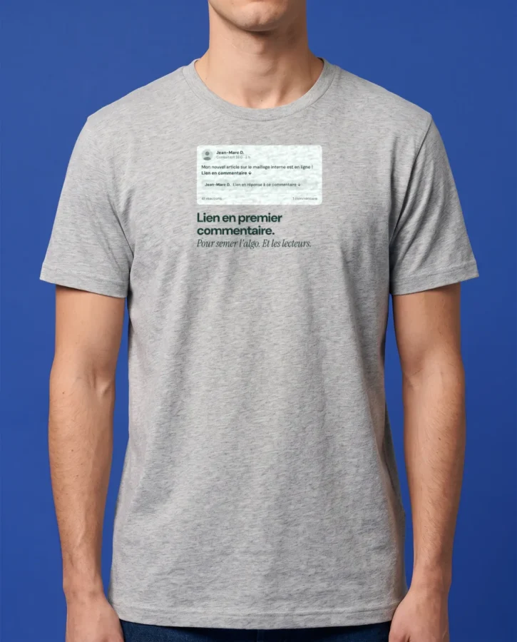 Lien en commentaire – T-shirts