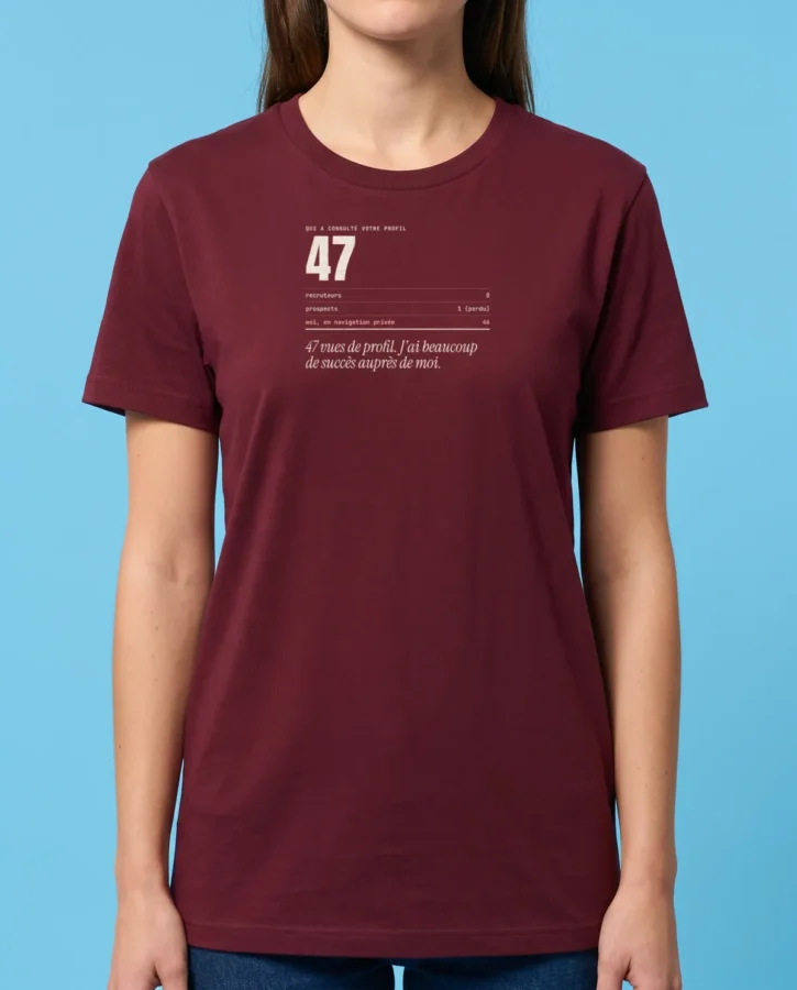 47 vues de profil – T-shirts