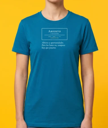 Abierto a oportunidades – Camisetas