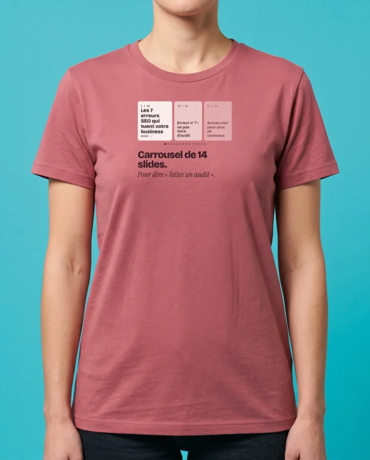 Carrousel de 14 slides – T-shirts