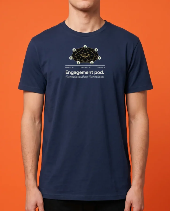 Engagement pod – T-shirts