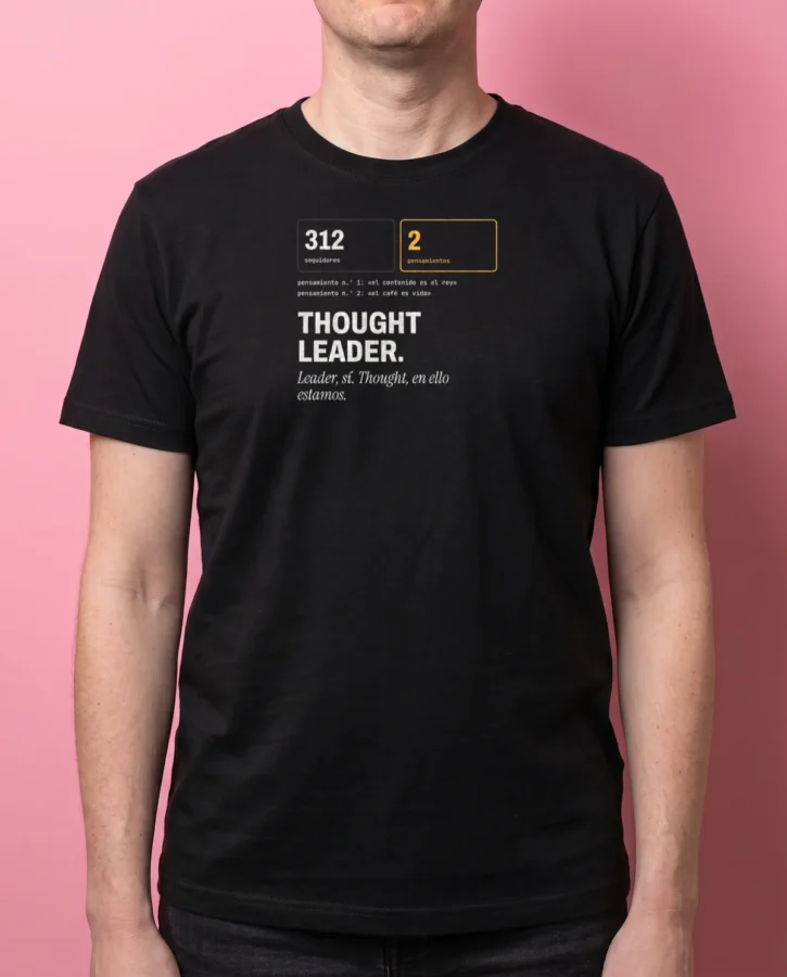 Thought leader – Camisetas