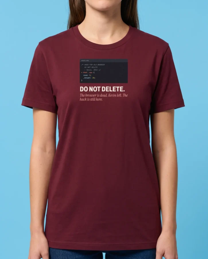 Hack, do not delete – T-shirts
