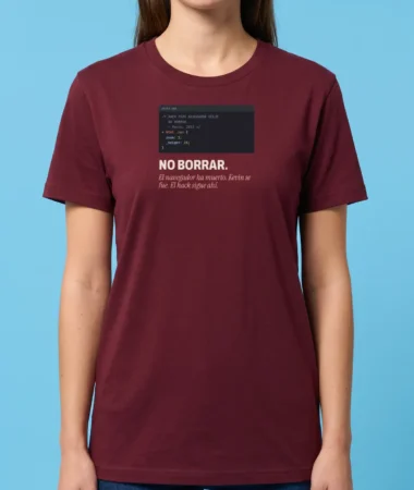 Hack, no borrar – Camisetas