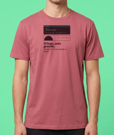El logo, más grande – Camisetas