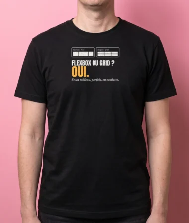 Flexbox ou Grid ? – T-shirts