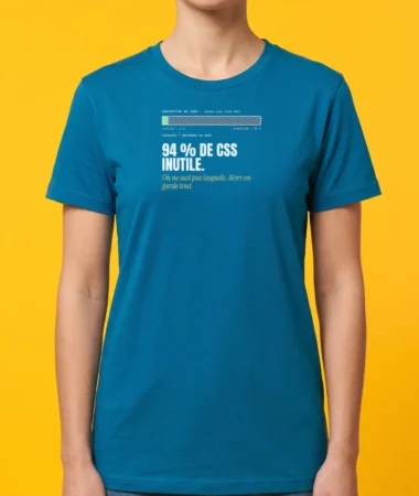 CSS inutilisé : 94 % – T-shirts
