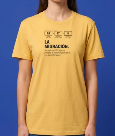 La migración – Camisetas