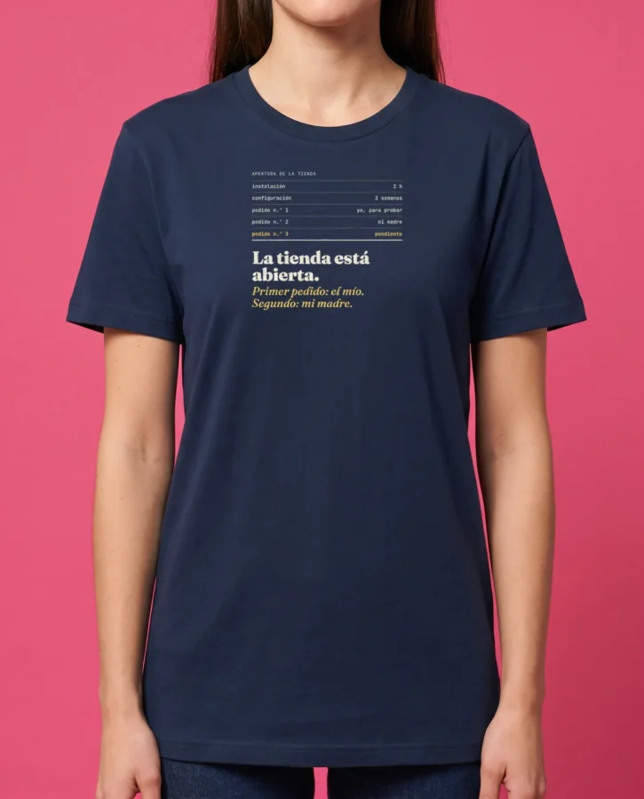 Primer pedido – Camisetas