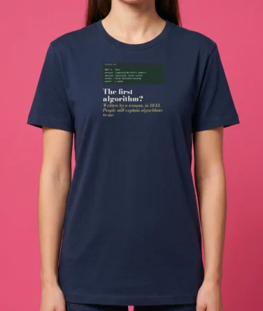 The first algorithm – T-shirts