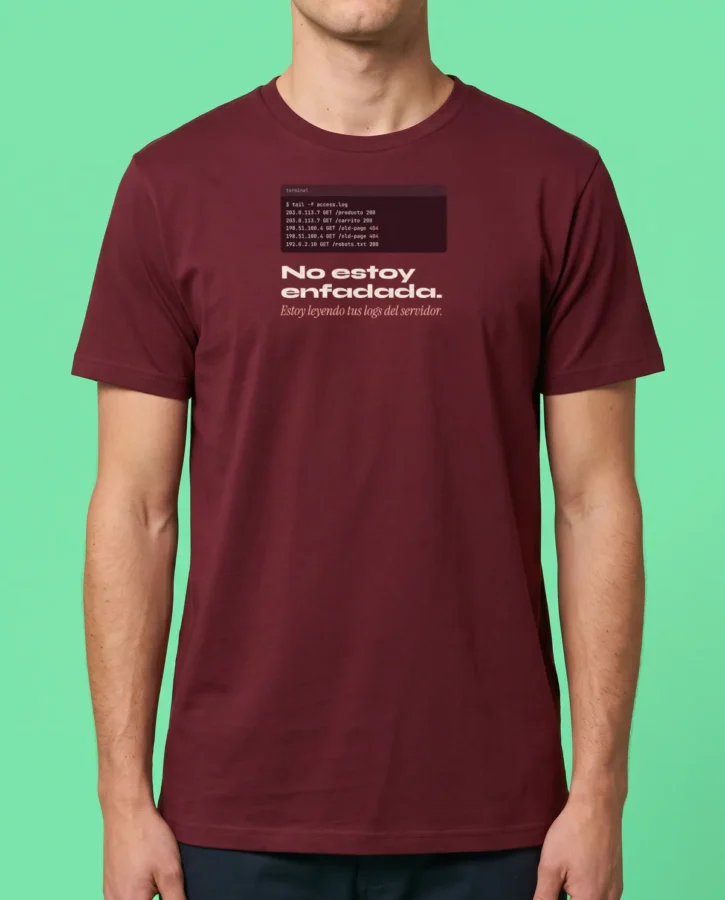 Leo tus logs – Camisetas