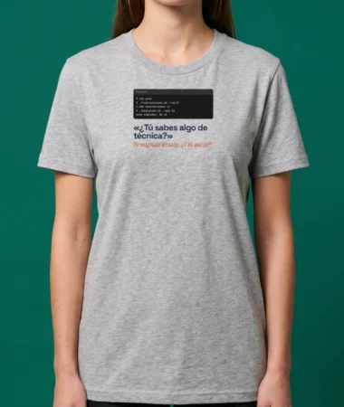 ¿Sabes de técnica? – Camisetas