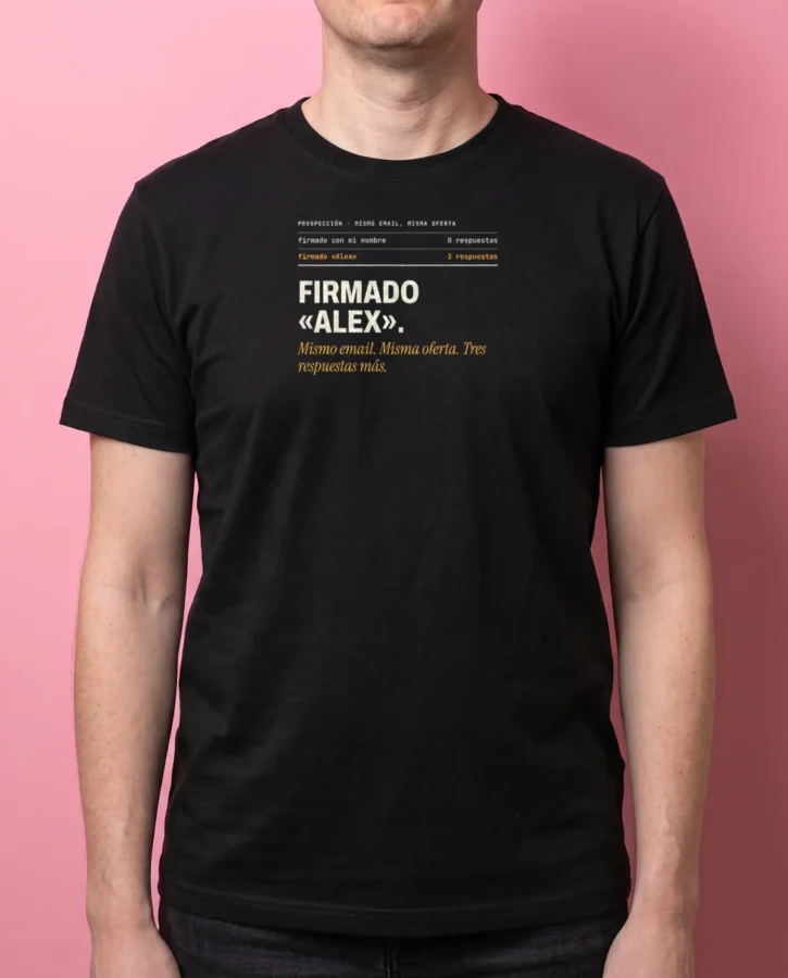 Firmado «Alex» – Camisetas