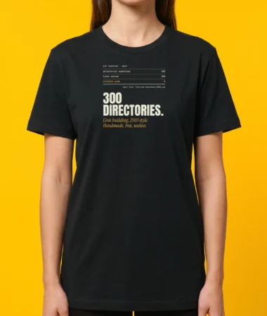 300 directories – T-shirts