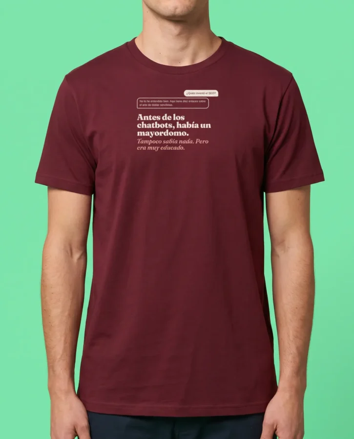 Antes de los chatbots – Camisetas