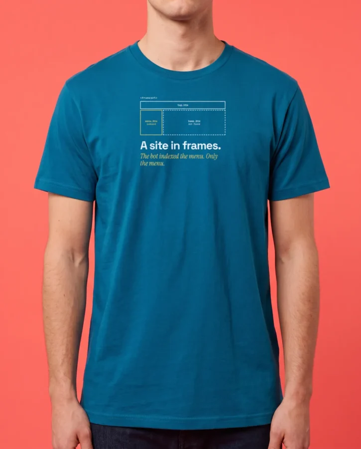 Built with frames – T-shirts